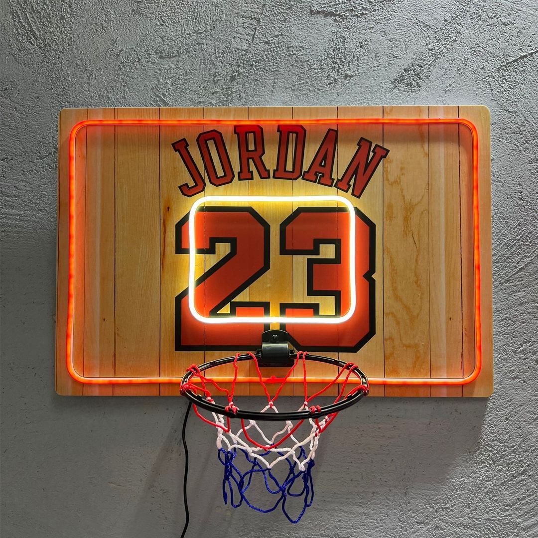 23 - Canestro con neon led