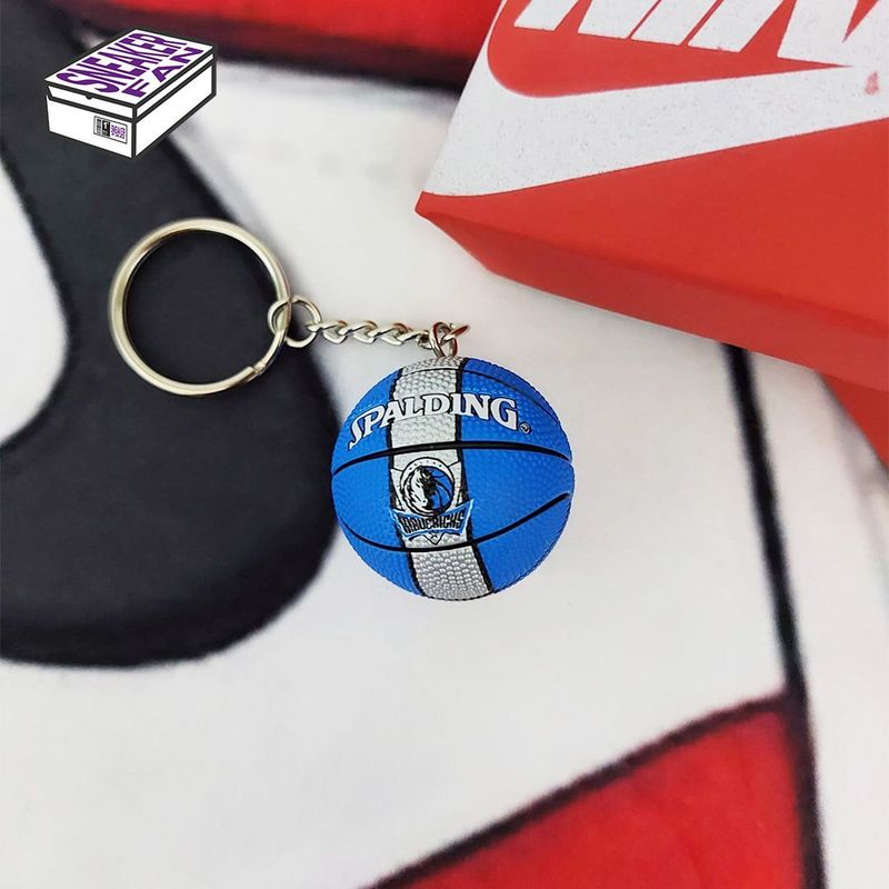 Blue Silver Basketball