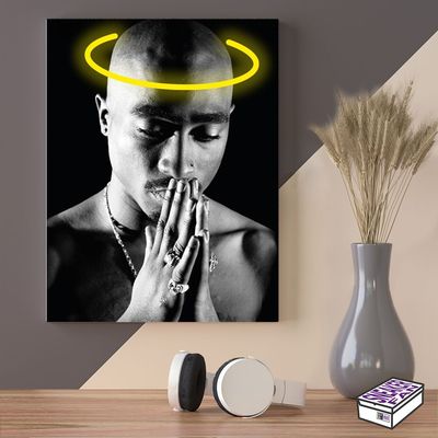 Pray - Quadretto con Led