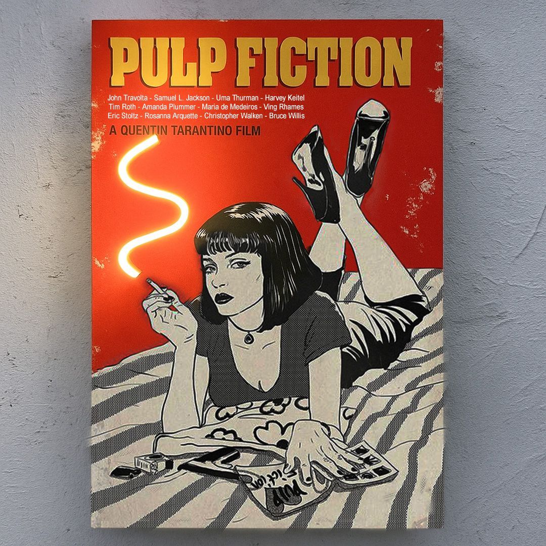 Pulp - Quadretto con Led