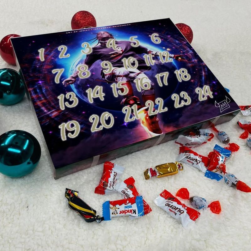Astro  - Calendario dell' avvento - box con cioccolato