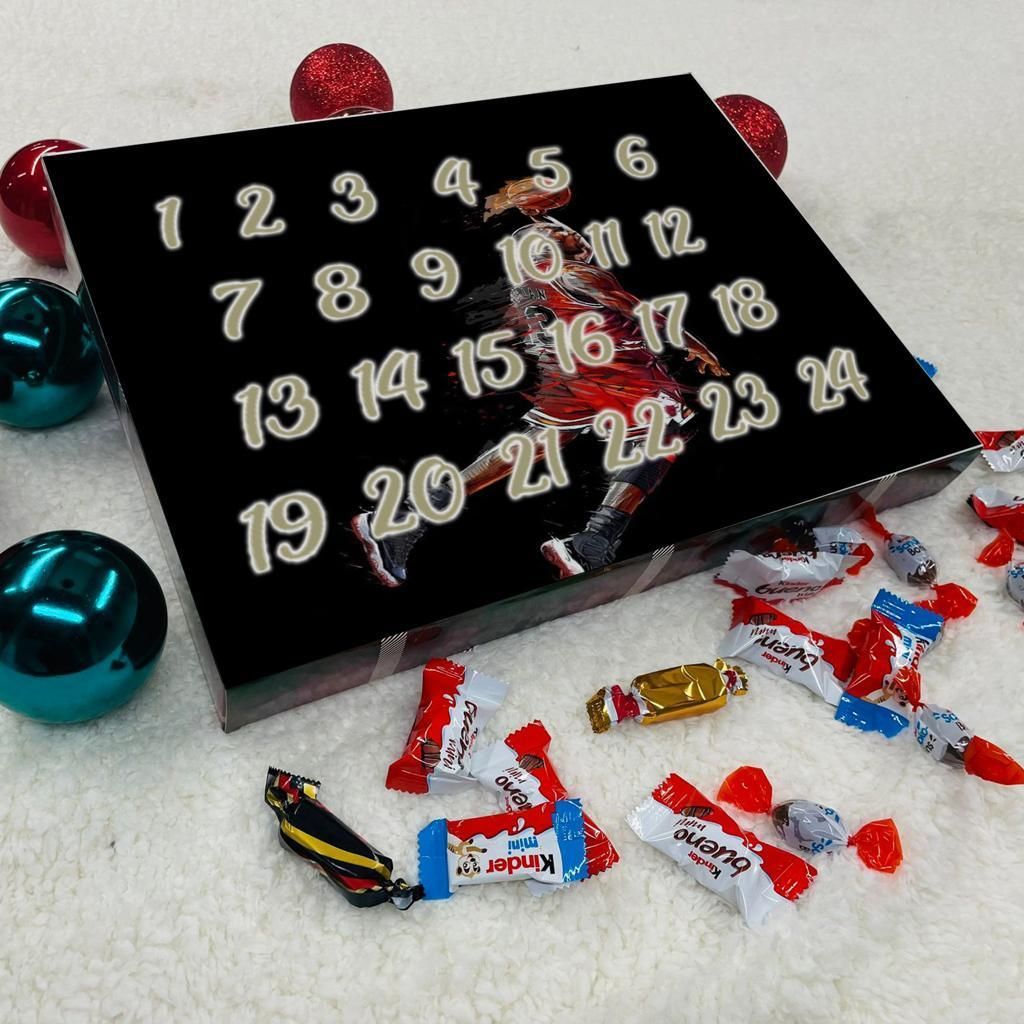 Jumpman  - Calendario dell' avvento - box con cioccolato
