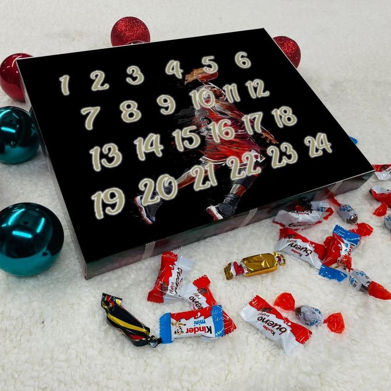 Jumpman  - Calendario dell' avvento - box con cioccolato
