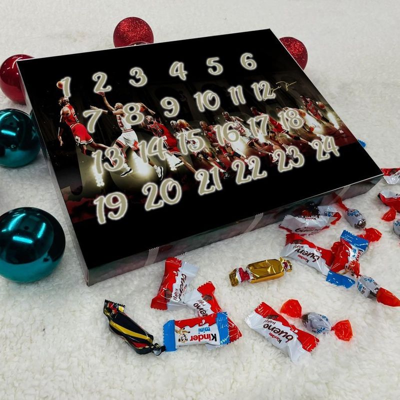 History  - Calendario dell' avvento - box con cioccolato