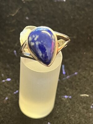 Lapis lazuli 925 sterling ring