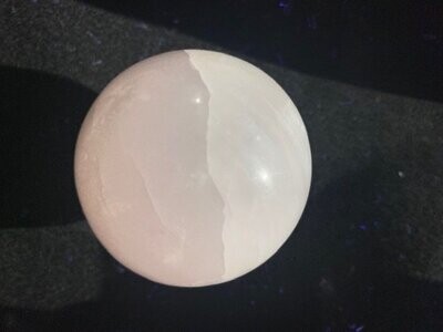 Pink Mangano Calcite Sphere