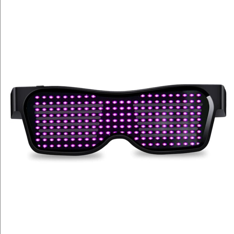 MAGIC LED LIGHT GLASSES BLUETOOTH APP CONTROL WITH DIY FOR RAVE DJ DANCE PARTY