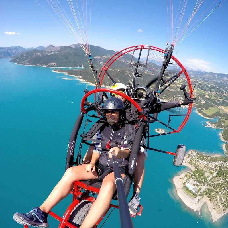 45 mn - Evasion - Vol en Parapente Motorisé LAC DE SERRE PONCON