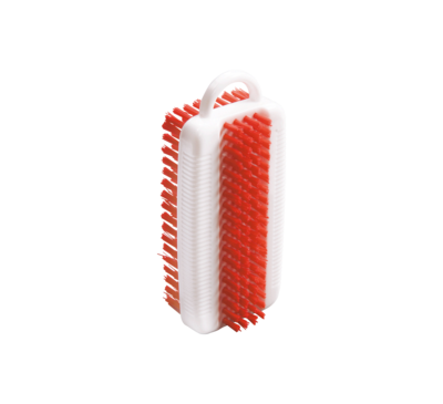 Nagelbürste doppelt, Polyester PBT farbig