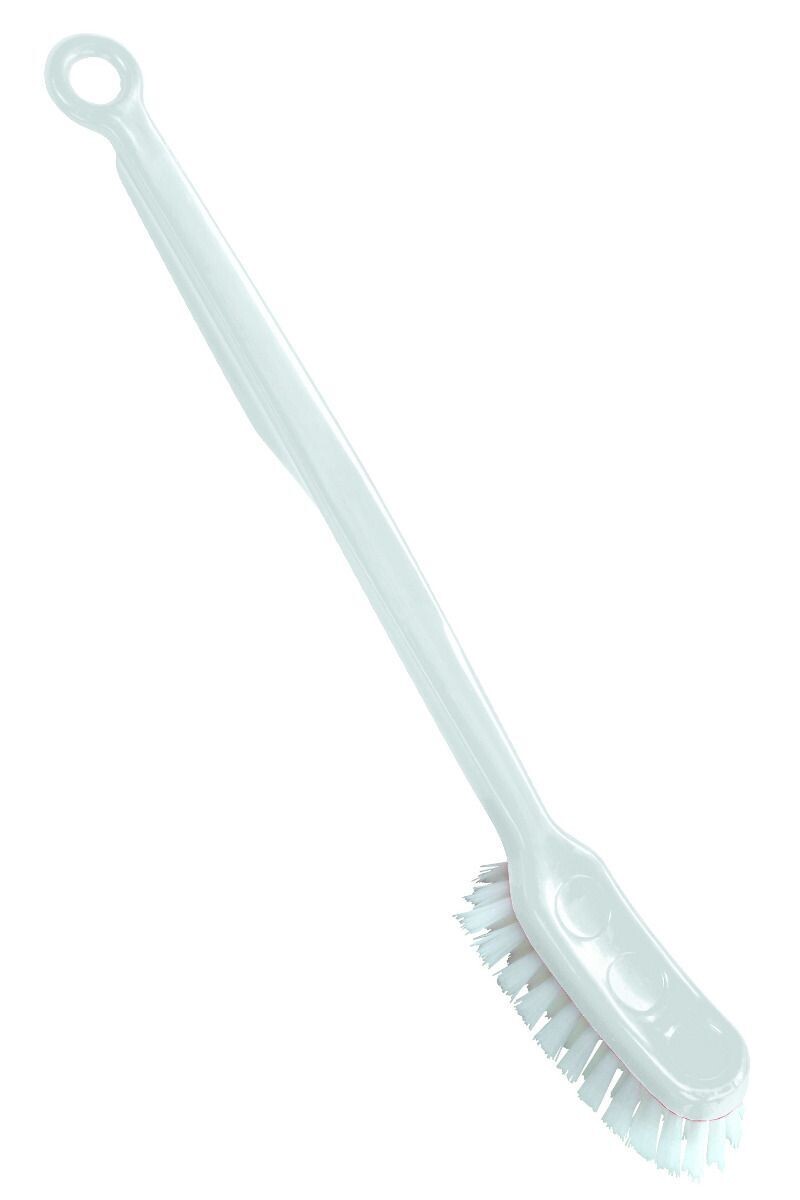 Spülbürste schmal, Nylon 6.6, weiß