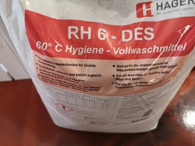 Vollwaschmittel 20 kg RH6 mit Desinfektion 60°