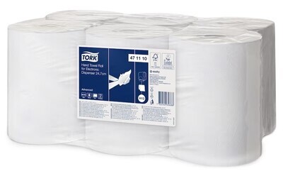Tork Handtuchrolle 2-lagig. weiss en Motion 143 m