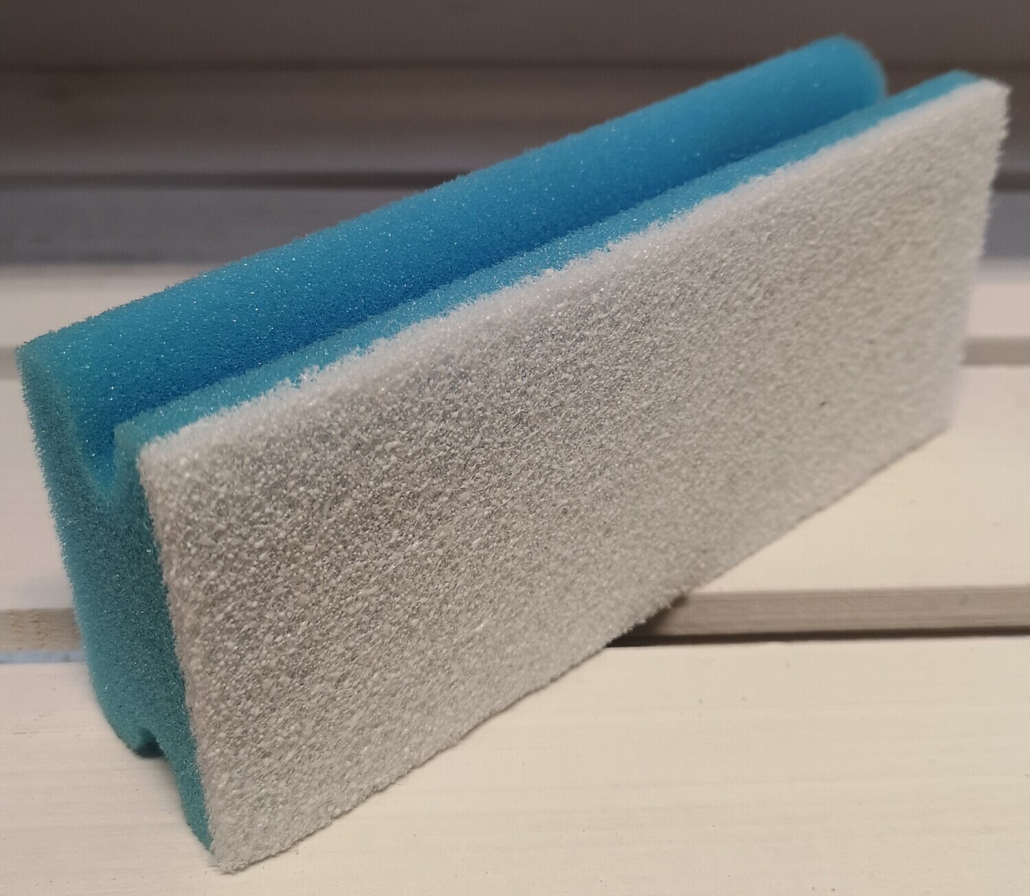 Padschwamm blau/weiß kratzfrei
