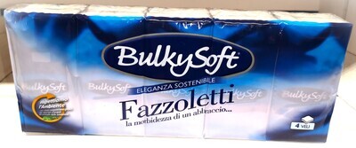 Papiertaschentücher BulkySoft hochweiß 4-lagig 9 x 10 stck