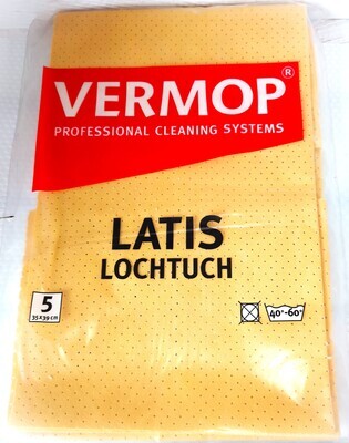 Latis-Lochtuch 36x38 cm, gelb