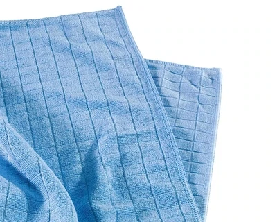 Universal- u. Geschirr Mikrofaser-Tuch blau
