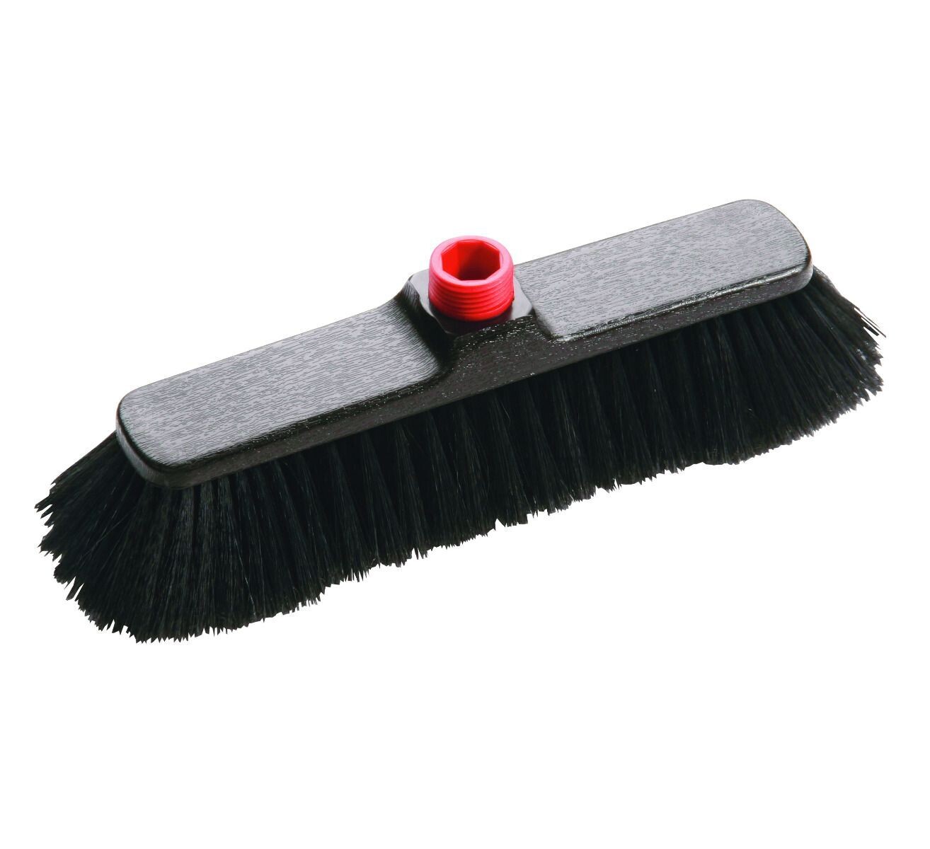 Besen In-Up, Polymex schwarz geschlitzt, 290 x 45 x 57 mm