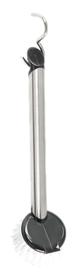 Spülbürste rund mit Edelstahl-Griff