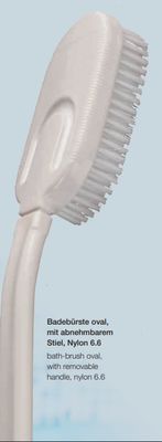 Badebürste oval