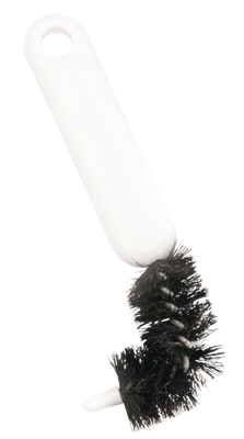 Waschbeckenüberlaufbürste, weiß