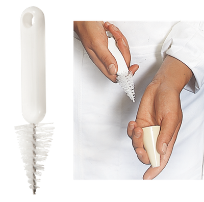 Spritztüllenbürste aus V2A Edelstahldraht