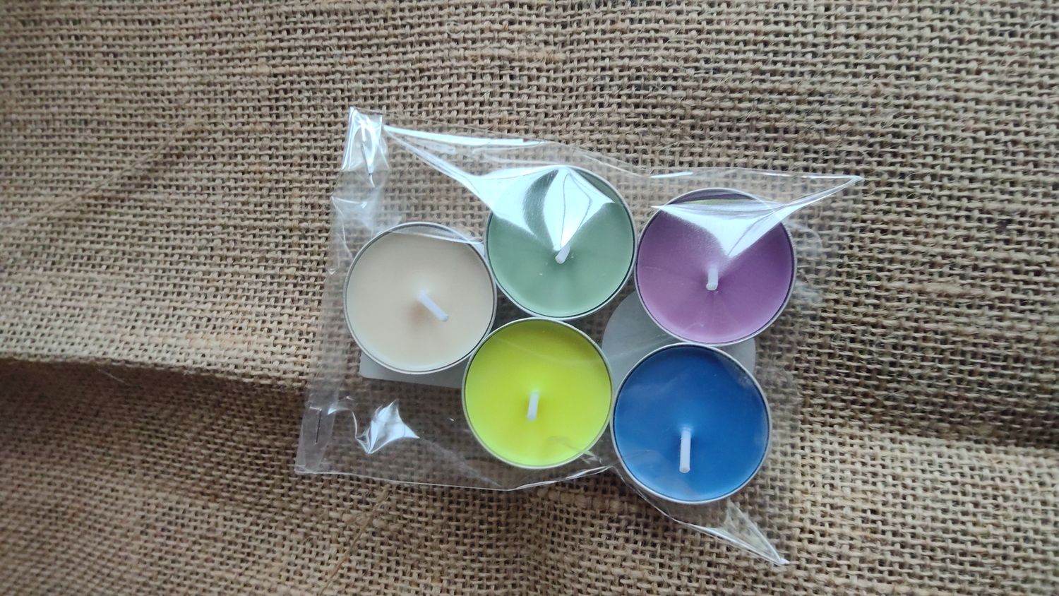 Teelicht handmade verschiedene Farben und Düfte