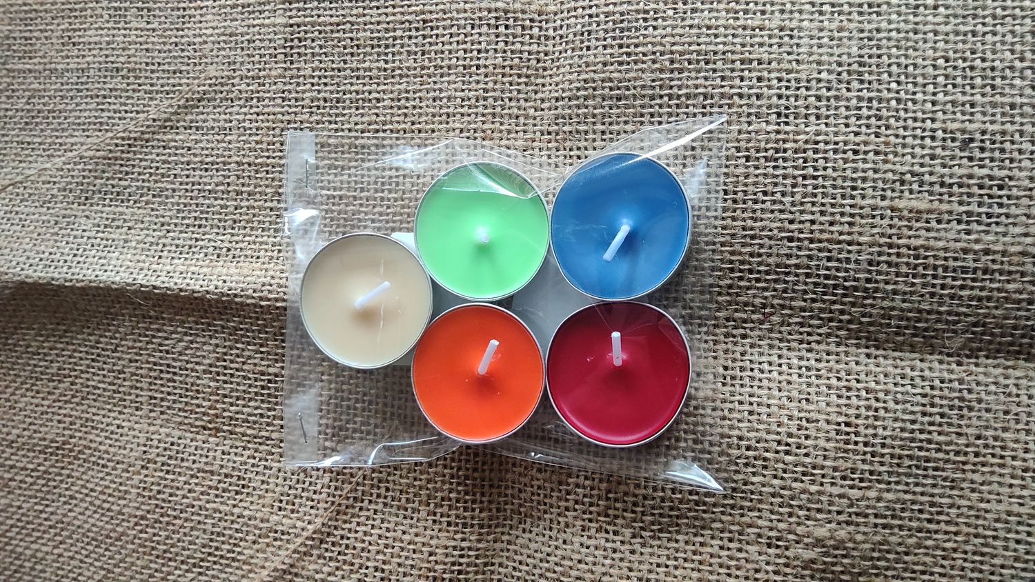 Teelicht handmade verschiedene Farben und Düfte