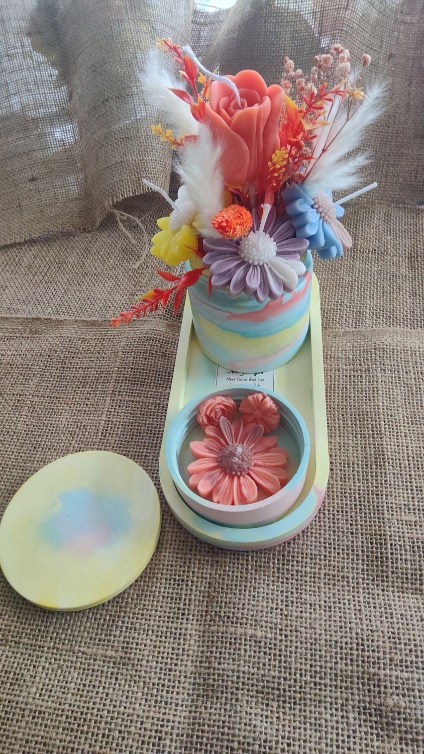 Wachsstraus orange Just for you Duft