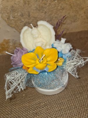 Herzen's Engel Wachsstrauß