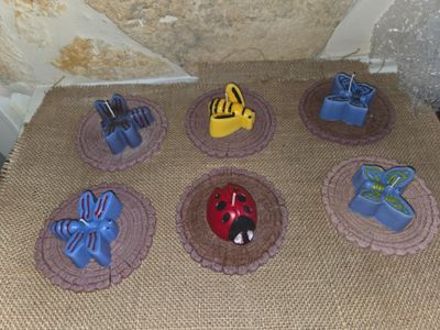 Tree Trunk with Insect Candle