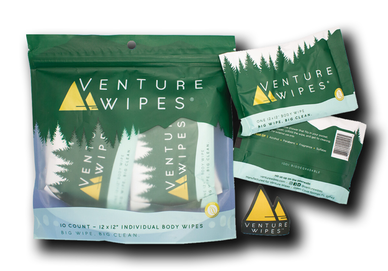 Venture Wipes 10-Count Bag