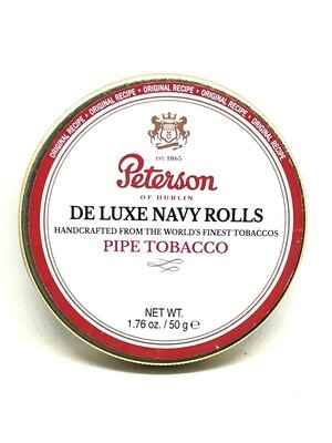 Peterson Dunhill DeLuxe Navy Rolls Pipe Tobacco 50g Peterson Dunhill DeLuxe Navy Rolls Pipe Tobacco 50g