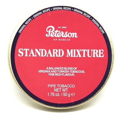 Peterson Dunhill Standard Mixture Pipe Tobacco 50g Peterson Dunhill Standard Mixture Pipe Tobacco 50g