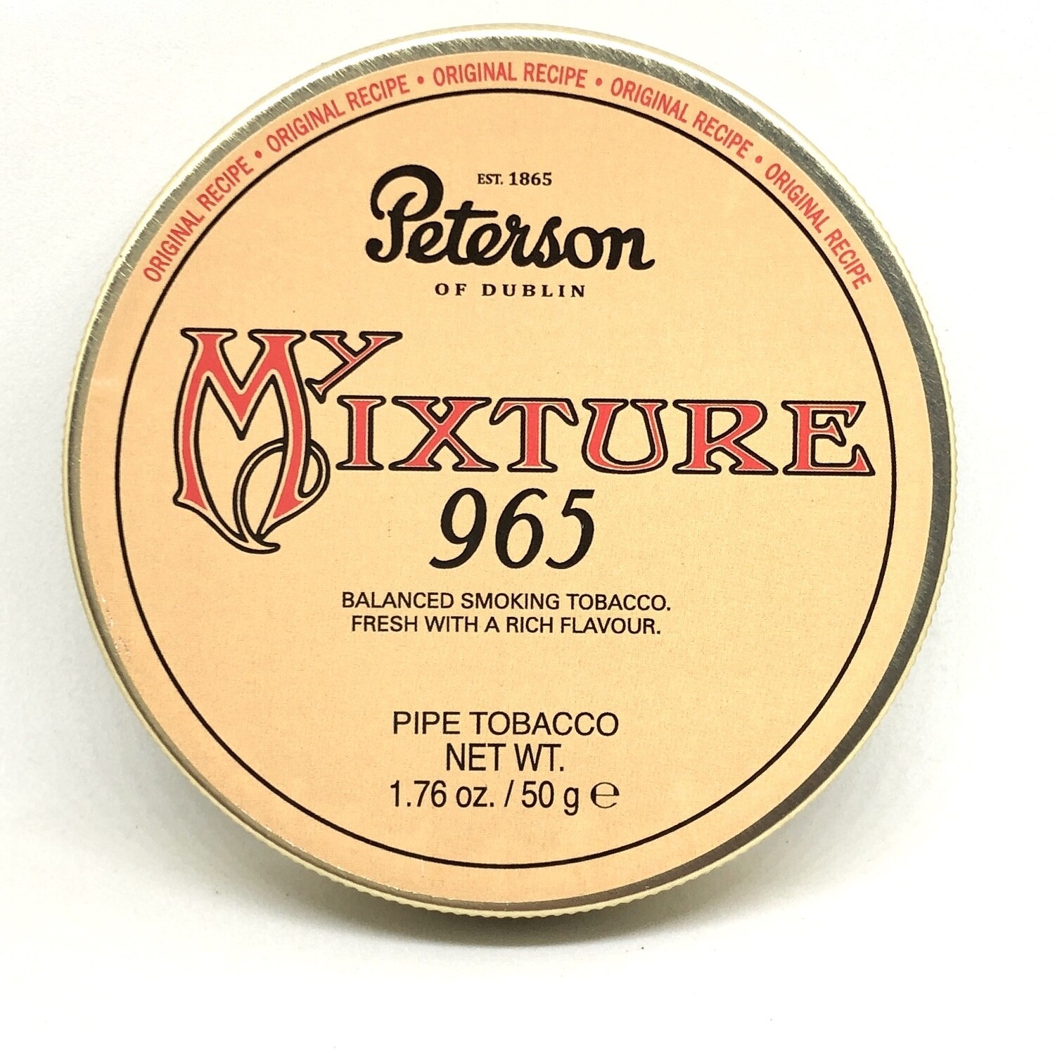 Peterson Dunhill My Mixture 965 Pipe Tobacco 50g