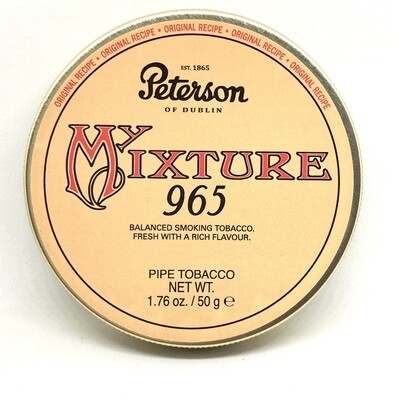 Peterson Dunhill My Mixture 965 Pipe Tobacco 50g Peterson Dunhill My Mixture 965 Pipe Tobacco 50g