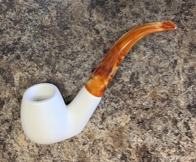 Royal Meerschaum Bent Apple Sitter Pipe Royal Meerschaum Bent Apple Sitter Pipe
