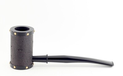 Tsuge Metal Tankard Yoroi Black Pipe Tsuge Metal Tankard Yoroi Black Pipe