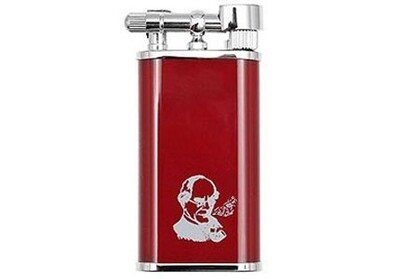 Peterson Pipe Lighter Thinking Man Red Peterson Pipe Lighter Thinking Man Red