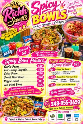 BUILD YOUR OWN SPICY BOWL