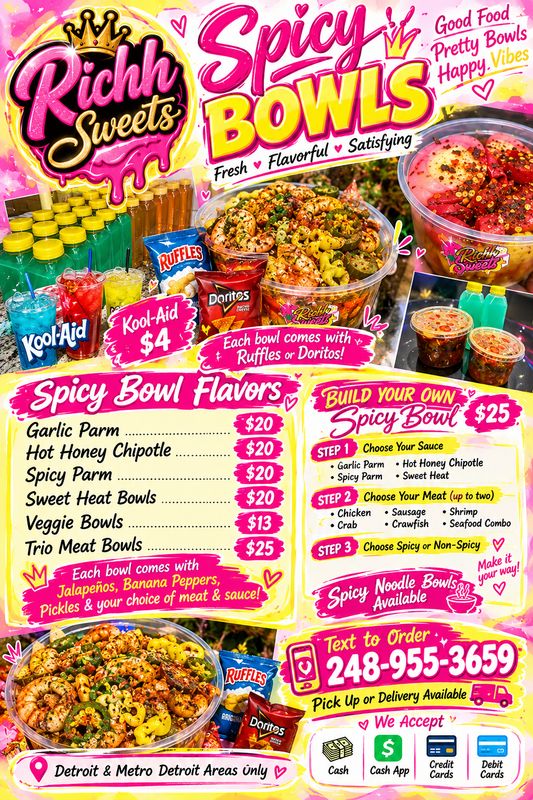 BUILD YOUR OWN SPICY BOWL