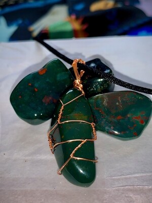 Bloodstone Necklace