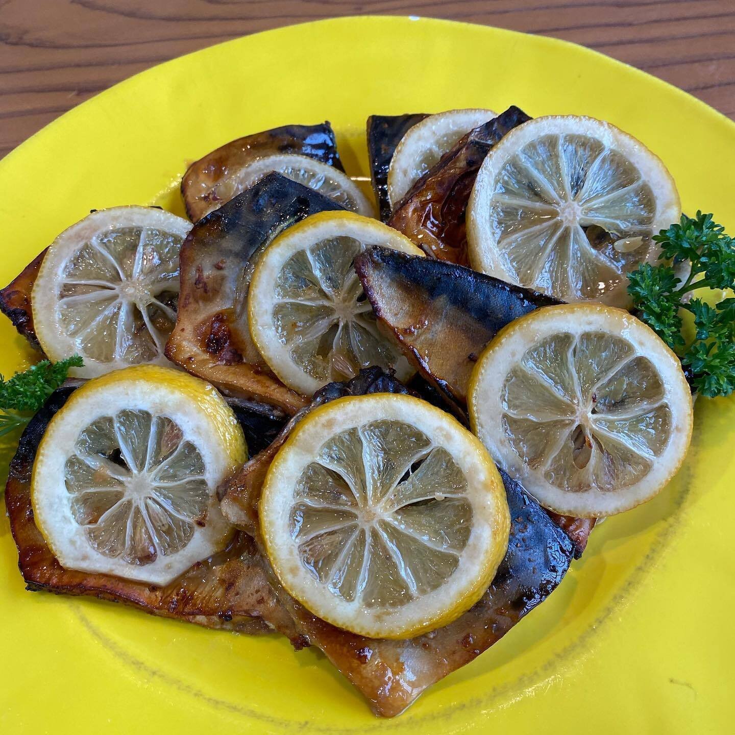 鯖のレモン醤油焼き(2個入り)