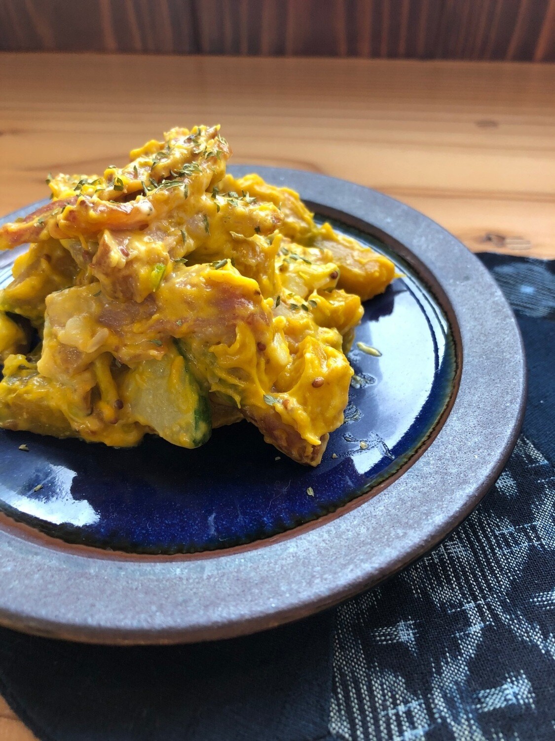 ズッキーニとかぼちゃのサラダ