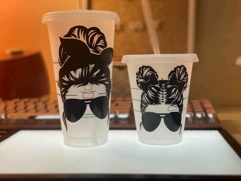 MOMMY AND ME STARBUCKS CUPS
