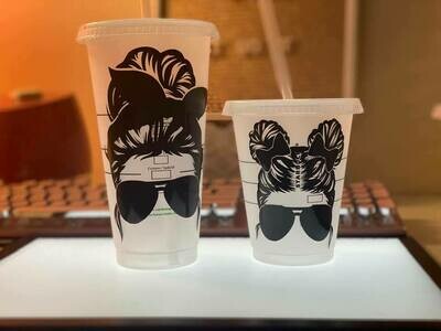 MOMMY AND ME STARBUCKS CUPS