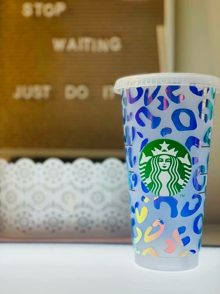 STARBUCKS LEOPARD PRINTCUP