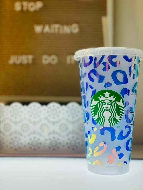 STARBUCKS LEOPARD PRINTCUP