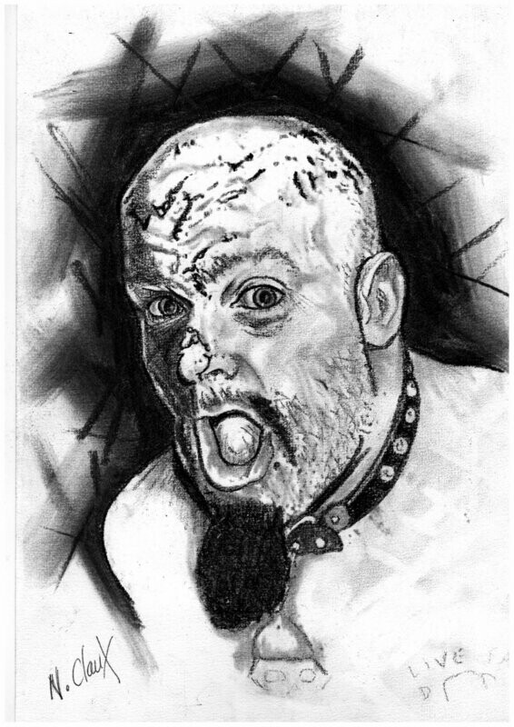 GG Allin (original drawing)