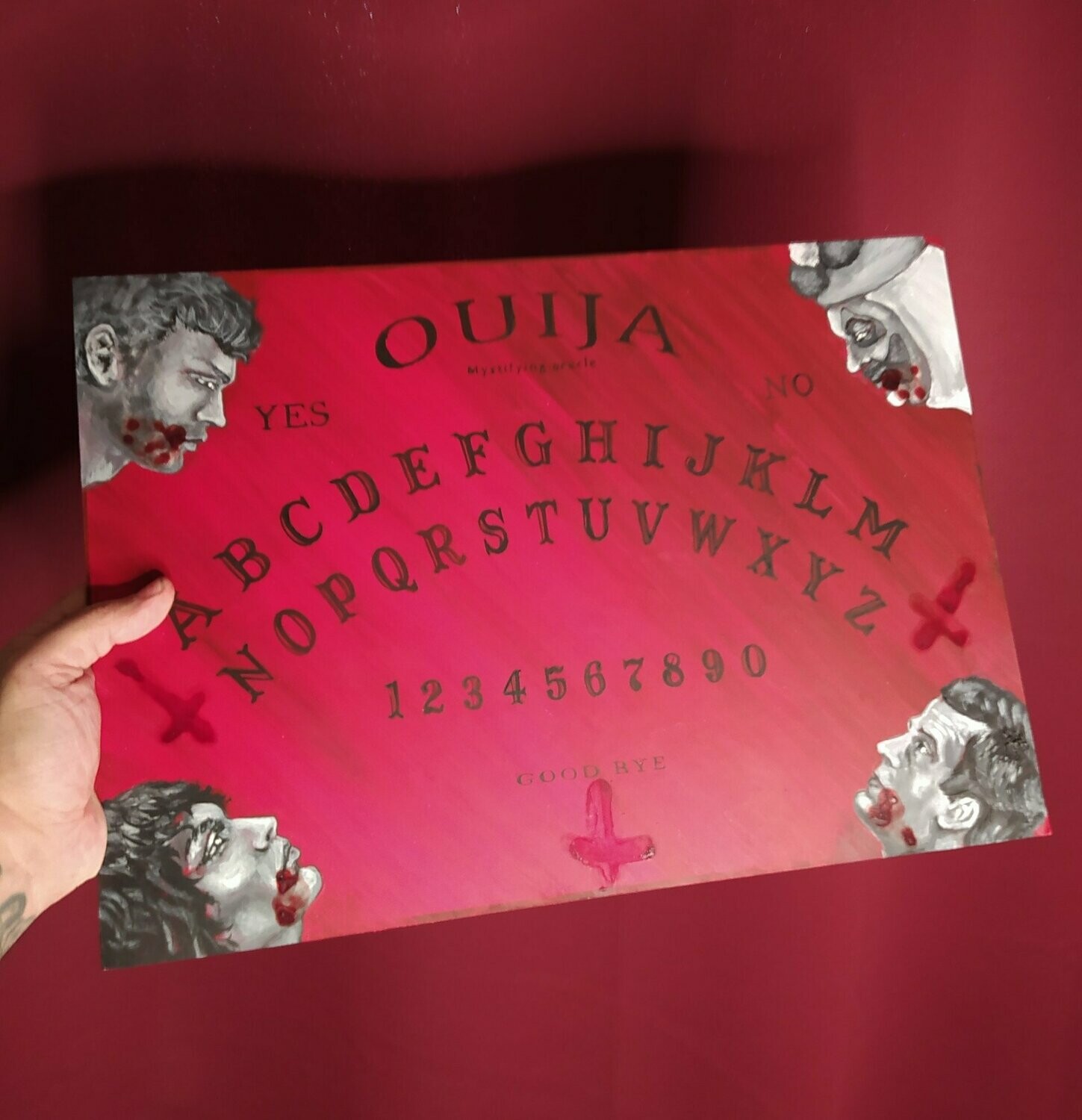 Custom Ouija Board with your favorite serial killers
