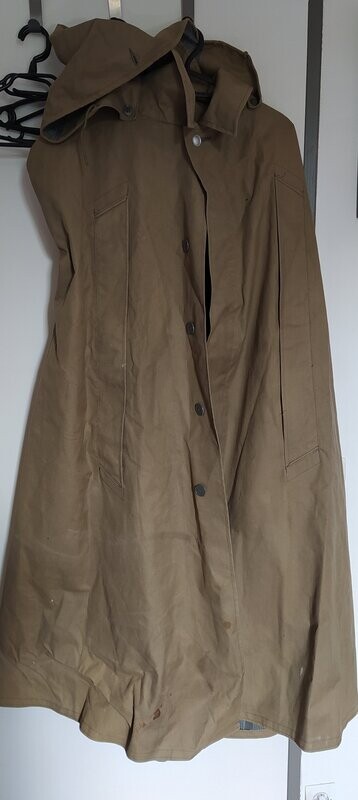 Armin Meiwes heavy duty military cape